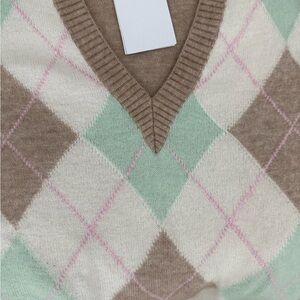 & Other Stories Beige and Cream Sweater